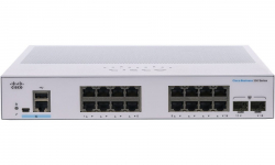 Комутатор/Суич Cisco CBS350 Managed 16-port GE, 2x1G SFP