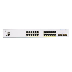 Комутатор/Суич Cisco CBS350 Managed 24-port GE, PoE, 4x10G SFP+