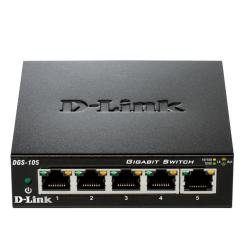 Комутатор/Суич D-Link 5-Port Gigabit Ethernet Metal Housing Unmanaged Switch