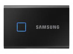 Хард диск / SSD SAMSUNG Portable SSD T7 Touch 1TB extern USB 3.2 Gen.2 black metallic