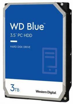 Хард диск / SSD Western Digital Blue 3TB SATA 6Gb-s HDD internal 3.5inch serial ATA 256MB