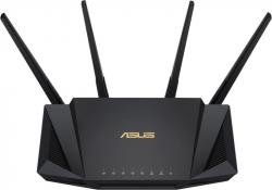 Безжичен рутер ASUS RT-AX58U Wireless AX3000 dual-band Wi-Fi router