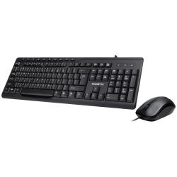 Клавиатура с мишка Gigabyte KM6300, Черен