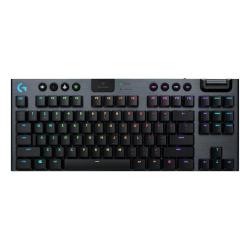 Клавиатура Клавиатура Logitech, G915 TKL Black Lightsync RGB, GL Linear суичове