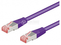Медна пач корда Пач кабел FTP Cat.6 CU - 0.5m
