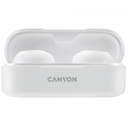 Слушалки Canyon TWS-1 Bluetooth headset, with microphone, BT V5.0, Bluetrum