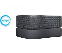 Клавиатура Logitech Wireless Keyboard ERGO K860, US INTL, Central, Graphite