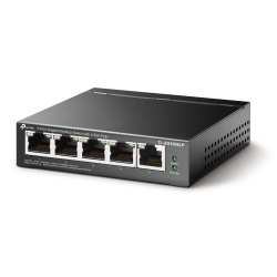 Комутатор/Суич 5-портов Gigabit комутатор TP-Link TL-SG1005LP с 4 PoE+ порта