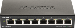 Комутатор/Суич Суич D-Link DGS-1100-08V2, 8 портов 10-100-1000 Gigabit Smart Switch, управляем