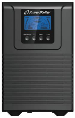 Непрекъсваемо захранване (UPS) PowerWalker VFI1000TG, 1000VA/900W, Оn-line/Double Conversion, LCD