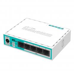 Рутер/Маршрутизатор Рутер MiKrotik RB750R2, 10-100 Mbps, PoE, 64 MB, CPU 850MHz, Бял