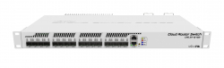 Комутатор MikroTik CRS317-1G-16S+RM с 16 SFP+ порта rack mountable