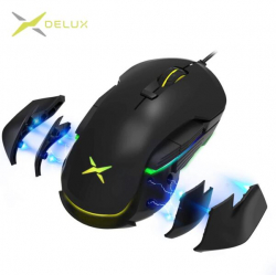 Мишка Геймърска DELUX M627S PMW3389 USB RGB