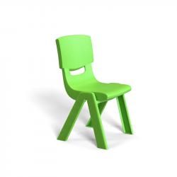 Продукт RFG Детски стол Chico, пластмасов, с облегалка, зелен, 41 х 35 х 62 cm