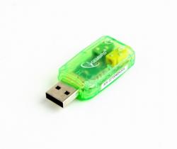 Аудио карта Gembird USB sound card, Virtus. бюджетна звукова карта