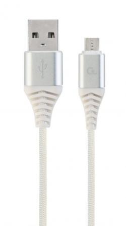 Кабел/адаптер Кабел Premium cotton braided Micro-USB charging and data cable, 2 m