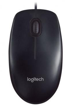 LOGITECH-M90-corded-optical-Mouse-black