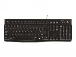 Клавиатура LOGITECH Keyboard K120 for Business, черна, кирилизираяна БДС, EMEA