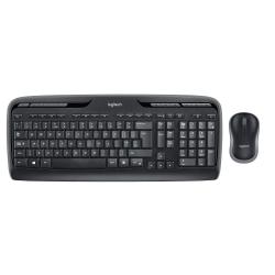 Клавиатура LOGITECH Wireless Combo MK330 Keyboard and mouse set wireless 2.4 GHz International black (US)