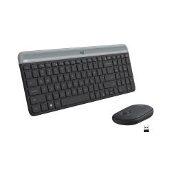 Клавиатура LOGITECH Slim Wireless Keyboard and Mouse Combo MK470