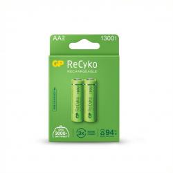 Батерия Акумулаторна Батерия R6 AA 130AAHC-EB2 1300mAh NiMH 2 бр. в опаковка GP