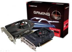 Видеокарта Видео карта BIOSTAR Radeon RX550, 4GB, GDDR5, 128 bit, DVI-I, HDMI, DisplayPort