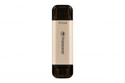 Transcend 512GB, USB3.2, Pen Drive, TLC, High Speed, Type-C