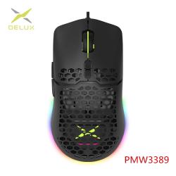Мишка DELUX M700 PMW3389 USB RGB