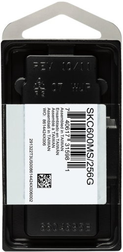 Хард диск / SSD KINGSTON KC600 256GB SATA3 mSATA SSD