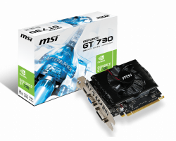 Видеокарта MSI GeForce GT 730 2GB Afterburner