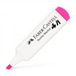 Канцеларски продукт Faber-Castell Маркер за текстил, неоноворозов