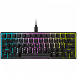 Клавиатура CORSAIR K65 RGB MINI 60% Mechanical Gaming Keyboard, Backlit RGB LED