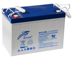 Акумулаторна батерия Оловна батерия RITAR (EV12-100S), 12V, 100Ah 306- 168- 211 mm, За електрически колички