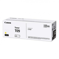 Тонер за лазерен принтер Тонер касета Canon CRG-T09Y за Canon i-SENSYS X C1127 series, жълт цвят, 5900 стр