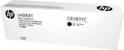 Тонер за лазерен принтер HP CB380YC, за HP Color Laser Jet CP6015, 22700 копия, черен цвят