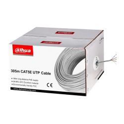 Инсталационен LAN кабел CABLE UTP Cat. 5e 305m, Dahua PFM920I-5EUN, White