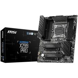 Дънна платка MSI X299 PRO, ATX, Intel LGA 2066 socket, 4x PCI-E 3.0 x16, 8 DIMMs