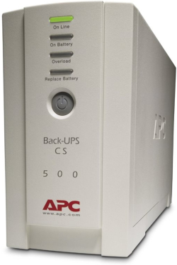 APC Back-UPS CS 500 UPS AC 230V 300Watt 500VA RS-232 USB output connectors 4 beige