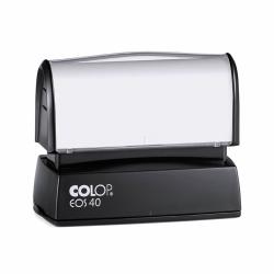 Канцеларски продукт Colop Печат EOS 40, правоъгълен, 59 x 23 mm, ненамастилен, сух