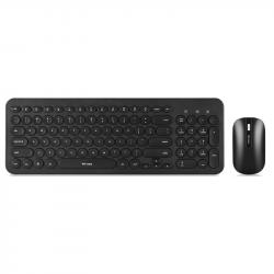 Клавиатура Wesdar Комплект - клавиатура и мишка KM1, безжични, черни