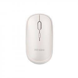 Мишка Wesdar X63, безжична, бяла