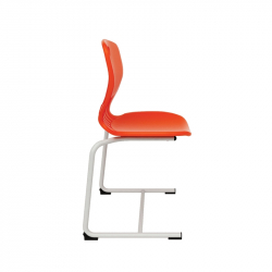 Ученически стол RFG Maxima C, от V до VIII клас, 43 х 45 х 43 cm, до 120 kg, мандарина