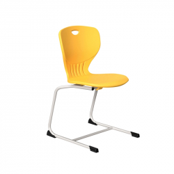 Офис стол RFG Ученически стол Maxima C, от V до VIII клас, 43 х 45 х 43 cm, жълт