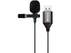 Микрофон SANDBERG SNB-126-19 :: Микрофон брошка Sandberg USB