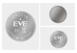 Батерия Бутонна батерия литиева CR 2016 1pc  bulk 3V  EVE BATTERY