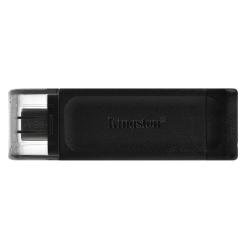 USB флаш памет USB памет KINGSTON DataTraveler 70, 32GB, USB-C 3.2 Gen 1, Черна