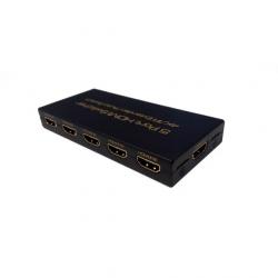 Кабел/адаптер Автоматичен превключвател ESTILLO, HDMI switch, 5-1 x HDMI1.4, 5 входа 1 изход, Черен