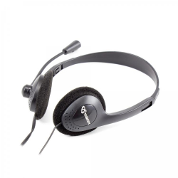 Слушалки SBOX HS-201 :: Слушалки с микрофон, Omnidirectional, volume контрол