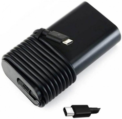 Адаптер за лаптоп (Зарядно за лаптоп) за DELL 90W 20V 4.5A, 15V 3A, 9V 3A, 5V 3A USB Type-C