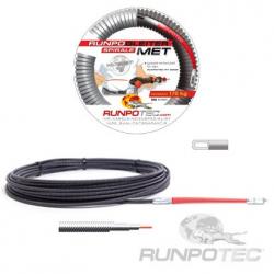 Инструмент/Тестер Спираловидна проволка за изтегляне на кабели, 4 мм диаметър Изберете дължина 20 метра